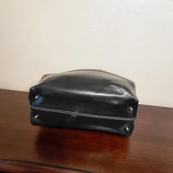 Furla Black Leather Tote - Picture 6 of 14